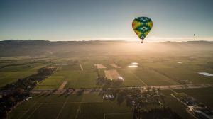 Experience the glamour of a hot air balloon ride curated by ALTA Luxury Transportation in Napa Valley.